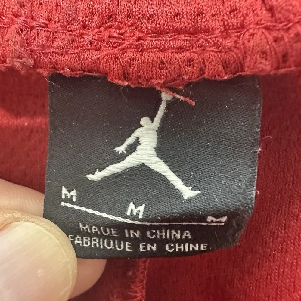 Vintage Air Jordan Basketball Shorts‎ Jumpman Chicago Bulls 90's Hip Hop Size M